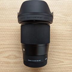 再々大幅値下げ！【超美品】SIGMA 16mm F1.4 DC DN  Contemporary　ソニーEマウント　APS-Cミラーレスカメラ用の画像