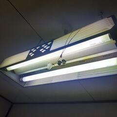 昭和レトロ　蛍光灯の画像