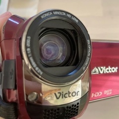 victor ハンディカム　ワインレッドの画像