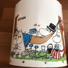 ムーミン🎁小物収納箱　円柱高さ約20㎝の画像