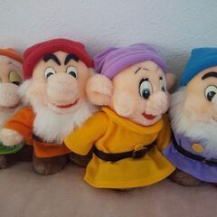 七人の小人　ぬいぐるみの画像