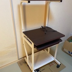 パソコンラック　デスク　ワークデスク　パソコン　収納