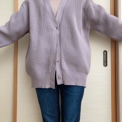 (値下げしました)★美品★GLOBAL WORK カーディガン(レディース　フリーサイズ)の画像