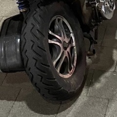 アドレスv125 前後セット　アルミホイール（社外）