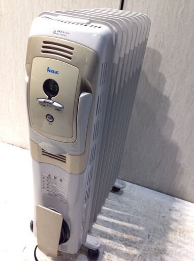 ★4507★Kaz　オイルヒーター　KOH1209T　日本ゼネラルアプラィアンス　暖房器具