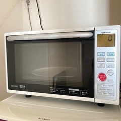 シャープ　オーブンレンジ　取扱説明書付き