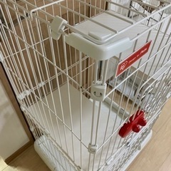 美品　猫用ケージ2段　アイリスオーヤマの画像