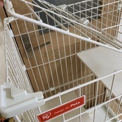 美品　猫用ケージ2段　アイリスオーヤマの画像