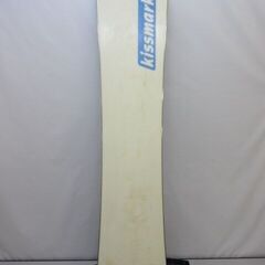 ss4402　キスマーク　スノーボード　板のみ　142cm　水色　ケース付き　kissmark　スノボ　ボード　ブルー系　ウィンタースポーツの画像