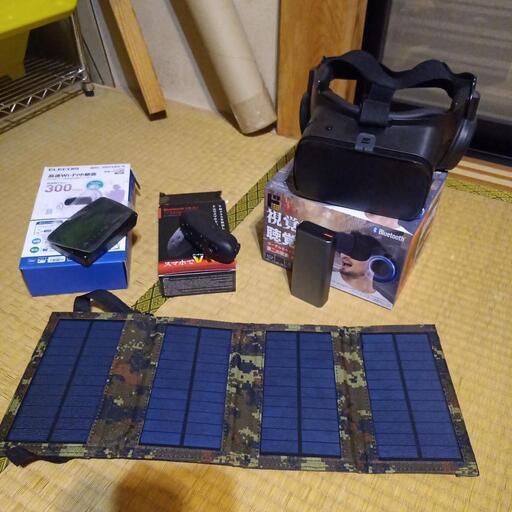 商談中、日曜まで、ソーラーパネル、Wi-Fi中継機、他色々盛合せ