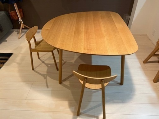 飛騨産業　キツツキ cobrina コブリナ ダイニングテーブルイスセット