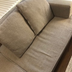 ソファ　二人がけの画像
