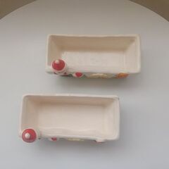 サンタクロースの入れ物 x ２個の画像