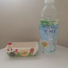 サンタクロースの入れ物 x ２個の画像