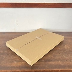 【未使用品】梱包材 50枚 ゆうパケット/クリックポスト対応サイズ 段ボール箱 クラフト 紙箱 発送用ケース フリマなのど発送に便利！！ の画像