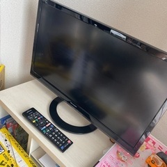 SHARP液晶テレビリモコン付属