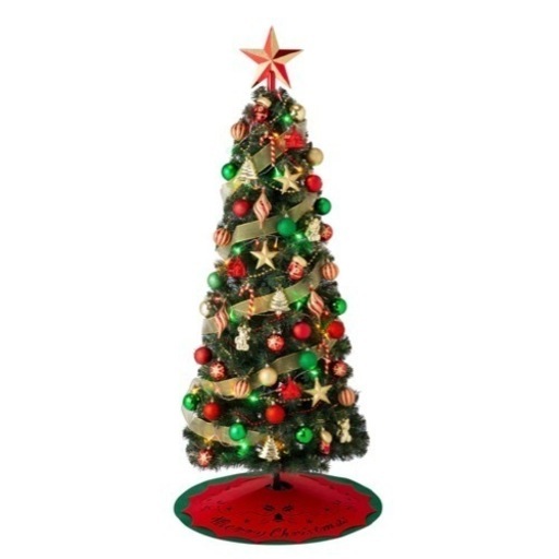 【美品】Francfranc クリスマスツリー 150cm グリーン