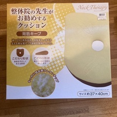 【新品未開封】整体院の先生がお勧めするクッション