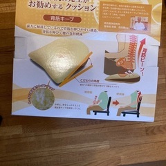【新品未開封】整体院の先生がお勧めするクッションの画像