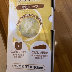 【新品未開封】整体院の先生がお勧めするクッションの画像
