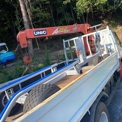 キャンター2tユニック　車検付の画像