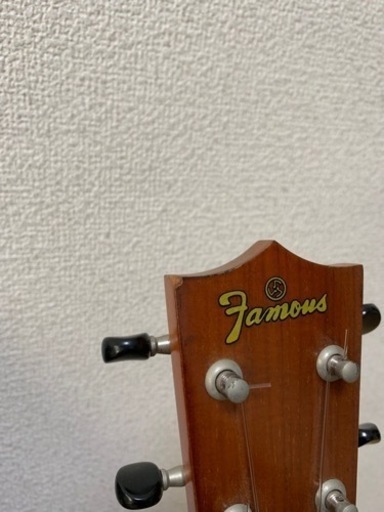 【大幅値引き】Famous FS-8LN(クッション入りバッグ付) ソプラノ ロングネック ウクレレ