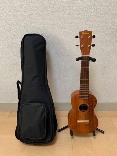 【大幅値引き】Famous FS-8LN(クッション入りバッグ付) ソプラノ ロングネック ウクレレ