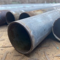 単管パイプ　5m 48.6mm 4m(3950)2.5m(2400)足場パイプの画像