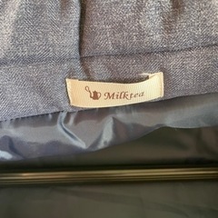 ミルクティー　ママコート　ネイビーの画像