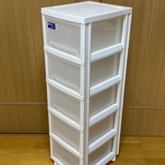 アイリスオーヤマ　５段収納　美品の画像