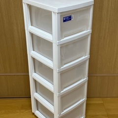 アイリスオーヤマ　５段収納　美品の画像