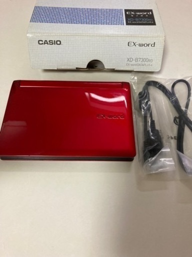 XDB7300 カシオ 電子辞書 赤 CASIO
