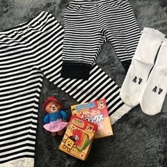 子ども👶しましまレギンス