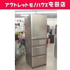 大型冷蔵庫 5ドア 420L 2010年製 三菱 自動製氷 MR-B42R-N 400Lクラス☆ 札幌市 北区 屯田 