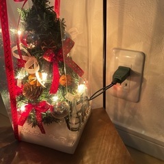 ❄️クリスマスツリー ライト 電飾 コンセントの画像