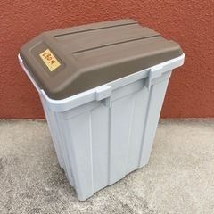 【ゴミ箱/ライトグレー】クリーニング済み【管理番号80812】