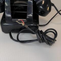 昭和レトロな黒電話①の画像