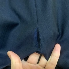 ネイビースーツ上下セットの画像