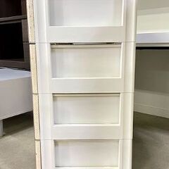 リサイクルストアスターズ城西店 木目調天板 チェスト 収納ケース 4段の画像