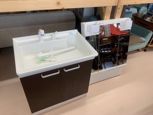 美原店　美品　TOTO Vシリーズ　洗面台　シャンプードレッサー　住宅設備