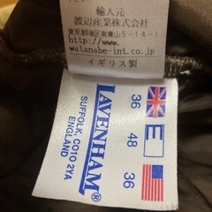 英国製　ラベンハム　麻綿ジャケットの画像