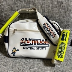 セントラルスポーツ　バッグ　バス送迎用反射板付き