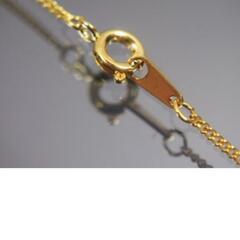 J→→→M 18-17/天然レッドアゲートラウンドペンダントネックレスゴールドの画像