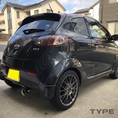 ★個人出品★スバルR1　S 後期型(RJ2) S/C 4WD 走行少　整備多数　エンケイホイール　STIマフラー　ボディ補強パーツ多数　地デジナビの画像