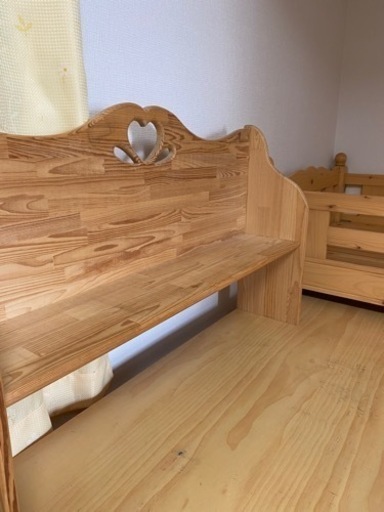 決まりました！ナチュラルなシステムベッド 