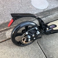 キックボード　キックスケーター　アーバンスクーター　黒の画像