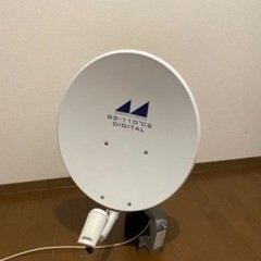 BSアンテナと取付金具