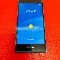 【処分値下げ　2,000円】docomo arrows Fit F-01H　 ドイツのデザインアワードRed Dot Award受賞品！！　スマホ　スマートフォンの画像