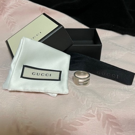 GUCCI◆Gリング◆19(JP17)◆Silver925