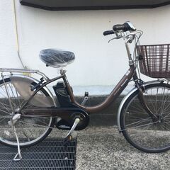 地域限定送料無料　ビビ　ライトユー　軽量モデル　6,6AH　茶　神戸　電動自転車 地域限定送料無料 パナソニック ビビ ライトユー 軽量モデル 6